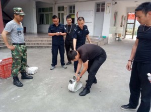 溫州國泰保安服務(wù)有限公司備戰(zhàn)“大比武”活動(dòng) (一)